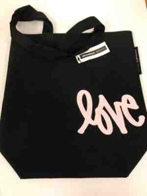 Starbucks Curtis Kulig Love Me Black And Pink Tote Bag Limited Edition 2018 New - Sold on eBay Oct, 11th 2018 for $26.50