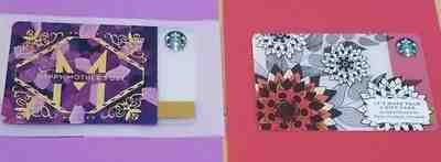 Starbucks 2014 2015 Limited Edition Mother's Day Gift Cards - no cash value  - Sold on eBay Oct, 9th 2018 for $5.99