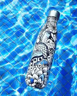 Starbucks S'well Bottle by Kelsey Montague Mermaid Limited Edition - Sold on eBay Oct, 8th 2018 for $27.99
