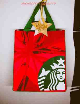 Starbucks Authentic Tote Bag Christmas Thailand - Limited Edition - Sold on eBay Oct, 6th 2018 for $15.59