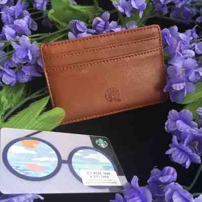 NEW RELEASE Starbucks 2018 Leather Wallet w Gift Card - Limited Edition!! - Sold on eBay Oct, 5th 2018 for $28.00