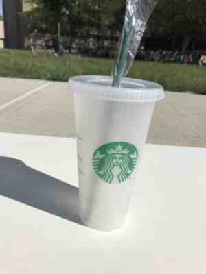 Starbucks 24oz Reusable Cold Cup 2018 Frosted Ice Style NEW Limited Edition Rare - Sold on eBay Oct, 3rd 2018 for $9.70
