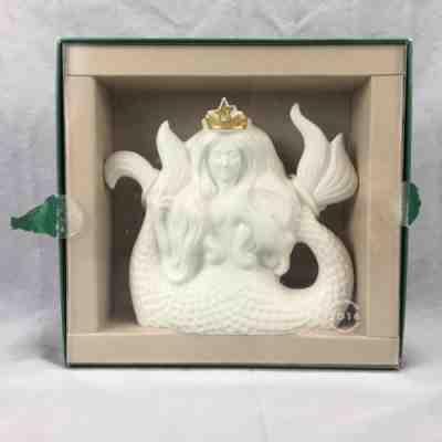 Starbucks Siren Mermaid Limited Edition 2016 Ceramic Holiday Sculpture Statue - Sold on eBay Oct, 3rd 2018 for $39.95