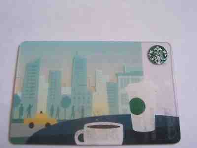 STARBUCKS GIFT CARD: 2013 NYC  SKYLINE LIMITED EDITION  COLLECTIBLE - Sold on eBay Oct, 2nd 2018 for $3.50