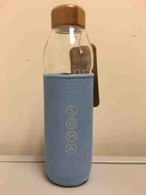 Starbucks Soma x Parley Limited Edition Ocean Glass Bottle 17oz 100% BPA-free  - Sold on eBay Oct, 1st 2018 for $39.50