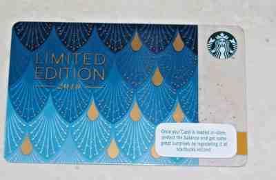 IRELAND STARBUCKS CARD LIMITED EDITION  2018 6156 - Sold on eBay Oct, 1st 2018 for $5.75