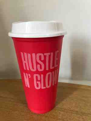 Starbucks Reusable Coffee Cup Tumbler Plastic Limited Edition 16 oz - Sold on eBay Sep, 29th 2018 for $8.99