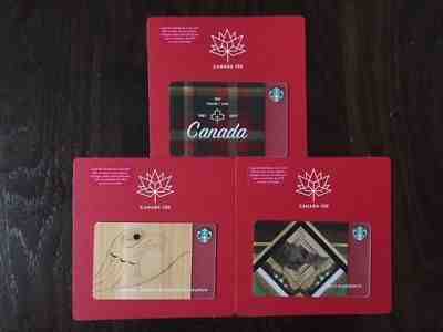 Starbucks "CANADA 150TH LIMITED EDITION SET" - New No Value Bilingual (Eng/Fr) - Sold on eBay Sep, 26th 2018 for $4.50