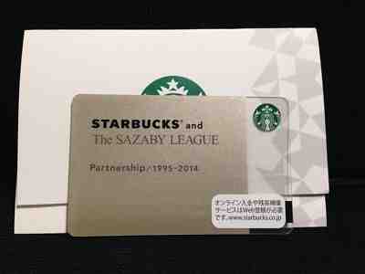 Rare!! Starbucks Japan Card "The SAZABY LEAGUE" limited edition Free Shipping - Sold on eBay Sep, 26th 2018 for $129.99