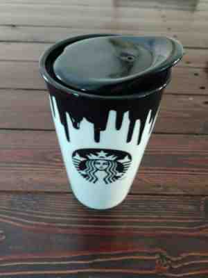 Starbucks Limited Edition Band of Outsiders Mug - Black Drip Coffee Tumbler 12oz - Sold on eBay Sep, 25th 2018 for $24.50