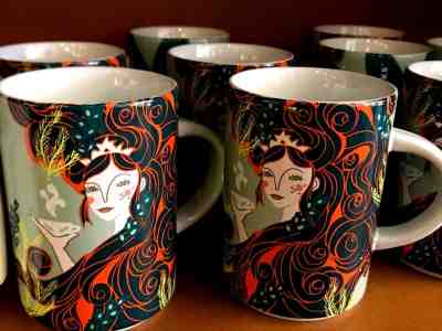 Starbucks Mexico 2018 12oz limited edition Siren coffee Mug  - Sold on eBay Sep, 23rd 2018 for $24.99