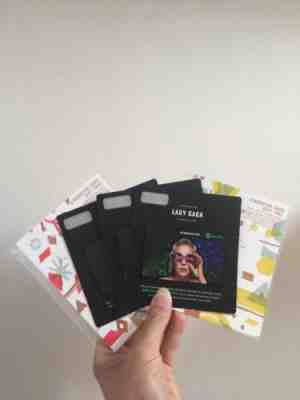 Starbucks Card Limited Edition Lady Gaga Spotify Gift Card 2017 Mint - Sold on eBay Sep, 21st 2018 for $3.80