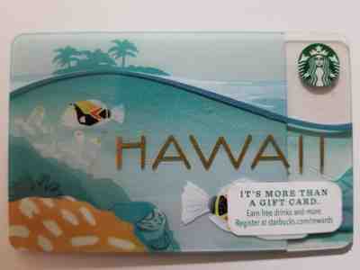 2015 NEW Starbucks Limited Edition Hawaii Destinations Gift Card - Sold on eBay Sep, 20th 2018 for $2.79