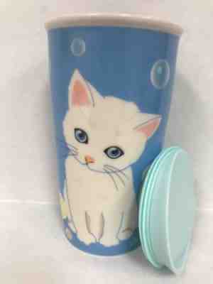 Starbucks Paul & Joe Cat Kitten Ceramic Tumbler 12 oz. Limited Edition New - Sold on eBay Sep, 20th 2018 for $69.00