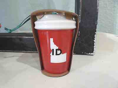 Starbucks 2016 Holiday Christmas Ornament * Limited Edition * State - IDAHO - Sold on eBay Sep, 18th 2018 for $17.95