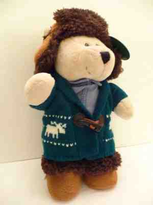 2016 Limited Edition Starbucks Teddy Bear, Moose Sweater, Hat - Sold on eBay Sep, 17th 2018 for $6.00