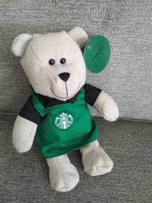 New Starbucks 2016 Winter Bearista Bear Green Apron Limited Edition Collection  - Sold on eBay Sep, 16th 2018 for $8.95