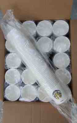 650 Starbucks Paper Sample Cups 4oz - Limited Edition Black and Yellow 