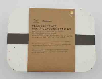 Starbucks Peak Ice Trays Limited Edition Marbled Silicone Crushed Cubed Ice - Sold on eBay Sep, 14th 2018 for $19.00