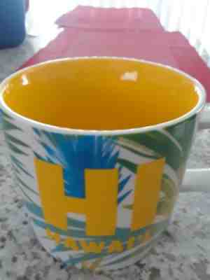 STARBUCKS COFFEE HI HAWAII LIMITED EDITION 2016 TROPICAL 14 OZ MUG- GUC! - Sold on eBay Sep, 13th 2018 for $11.99