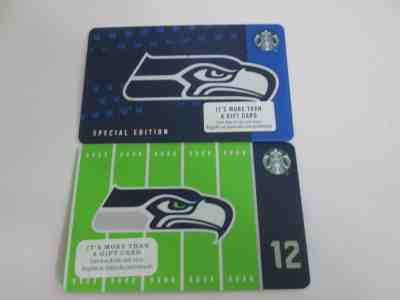 NEW 2018 Starbucks SEATTLE SEAHAWKS Gift Card Limited Edition +BONUS - Sold on eBay Sep, 12th 2018 for $5.67