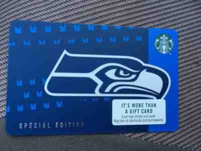 2018 Starbucks SEATTLE SEAHAWKS Gift Card Limited Edition. In Hand Free Shipping - Sold on eBay Sep, 10th 2018 for $5.12