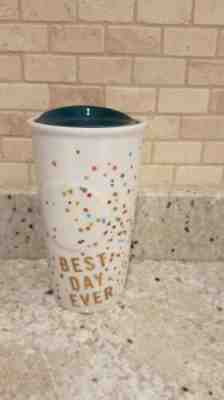 Starbucks Limited Edition Dot Collection Color Confetti Best Day Ever 10 Oz Mug - Sold on eBay Sep, 7th 2018 for $24.99