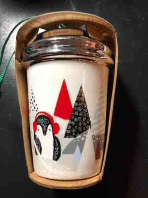 Starbucks 2016 Chrome Penguin Trees Christmas Ornament Limited Edition NWT RARE - Sold on eBay Sep, 7th 2018 for $7.99