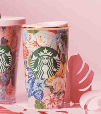 2018 New Limited Edition Starbucks Ban.do Bando Double Wall MUG Summer 355ml - Sold on eBay Sep, 4th 2018 for $40.00