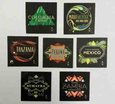 Starbucks Reserve Coffee Card ~ Lot Of 7 Cards ~ Limited Edition - Sold on eBay Sep, 3rd 2018 for $13.00