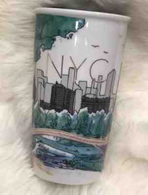 Starbucks Tumbler NYC New York Central Park Limited Edition Ceramic Mug 12oz - Sold on eBay Sep, 3rd 2018 for $39.99