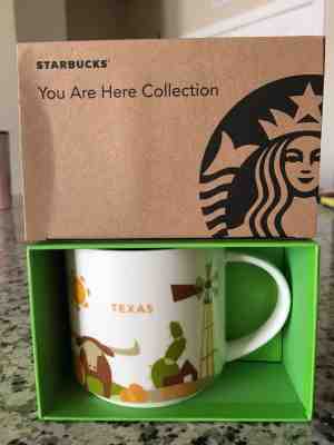 Starbucks Retired Limited Edition Collectable YOU ARE HERE Mug With Box - Texas  - Sold on eBay Sep, 1st 2018 for $20.00