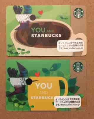 Starbucks Tohoku Humming Bird Limited Edition Card 2015 2016 Set - Sold on eBay Sep, 1st 2018 for $15.00