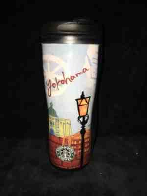 Starbucks Japan YOKOHAMA Limited Edition Travel Tumbler 12oz From Japan - Sold on eBay Aug, 27th 2018 for $5.00