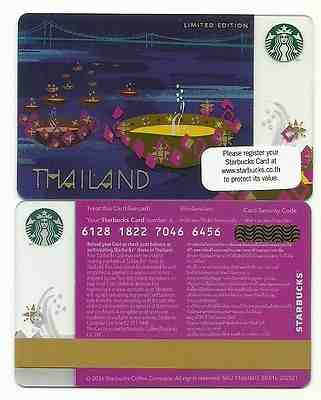 NEW 2016 Starbucks Thailand Card Loy Krathong Festival Special & Limited Edition - Sold on eBay Aug, 26th 2018 for $3.99