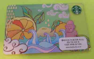 Rare HTF STARBUCKS 2013 Original Limited Edition Korea JEJU ISLAND Card *Mint*  - Sold on eBay Aug, 26th 2018 for $5.49