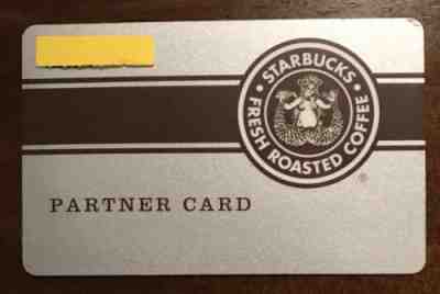 EXTRA RARE Starbucks 2008 LIMITED EDITION Brown PARTNER CARD OLD LOGO Pike Place - Sold on eBay Aug, 25th 2018 for $60.00