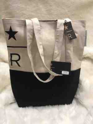 Starbucks Reserve Tote Bag, Limited Edition, Canvas, With Collectable Card, NWT - Sold on eBay Aug, 21st 2018 for $19.00