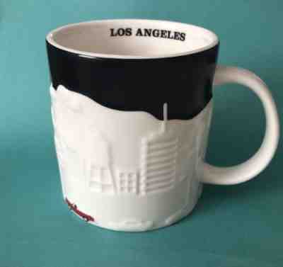 Starbucks Los Angeles Mug 2012 Limited Edition Collector Series Skyline Relief  - Sold on eBay Aug, 20th 2018 for $10.99