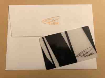 Limited Edition Starbucks Princi Gift Card w/ Monogram Envelope - Sold on eBay Aug, 20th 2018 for $18.00