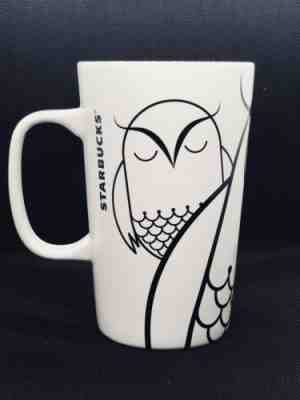 Starbucks 16 oz. 2014 Original Limited Edition Green Eye Owl Coffee Mug EUC - Sold on eBay Aug, 18th 2018 for $17.95