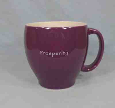 Starbucks Prosperity Coffee Mug Cup Purple Feng Shui 2004 Limited Edition - Sold on eBay Aug, 18th 2018 for $20.00