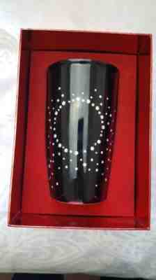Limited Edition Starbucks Swarovski Crystal Black Travel Tumbler Mug Coffee Cup - Sold on eBay Aug, 17th 2018 for $45.00