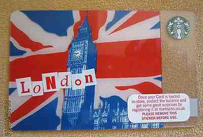 Starbucks Card ** Big Ben (London, UK) ** 2011 Limited Edition - Rare HTF MINT a - Sold on eBay Aug, 17th 2018 for $3.99