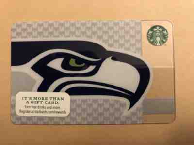 Starbucks 2013 SEATTLE SEAHAWKS Original Limited Edition Gift Card - Sold on eBay Aug, 15th 2018 for $12.00