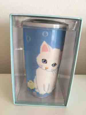 2018 Starbucks Paul & Joe Cat Tumbler Limited Edition Rare - Sold on eBay Aug, 15th 2018 for $59.00
