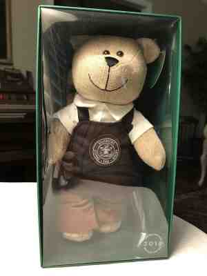 Starbucks Bearista Bear, 2016 Limited Edition, Brown Apron Barista, New NWT NIB - Sold on eBay Aug, 14th 2018 for $6.95
