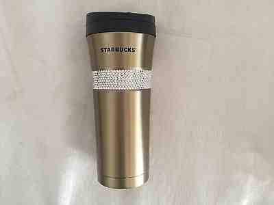 Starbucks Swarovski Limited Edition Gold Tumbler 2014 BNIB - Sold on eBay Aug, 13th 2018 for $200.00