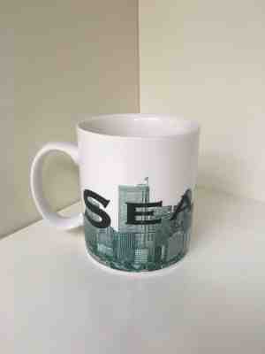 Starbucks Seattle 18oz Coffee Mug Skyline Series 2002 Emerald City Series One - Sold on eBay Nov, 3rd 2018 for $5.75