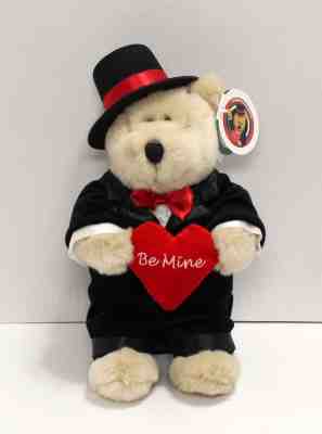Starbucks Coffee Bearista Tuxedo Bear plush stuffed Valentine 2002 with tags  - Sold on eBay Nov, 1st 2018 for $11.95